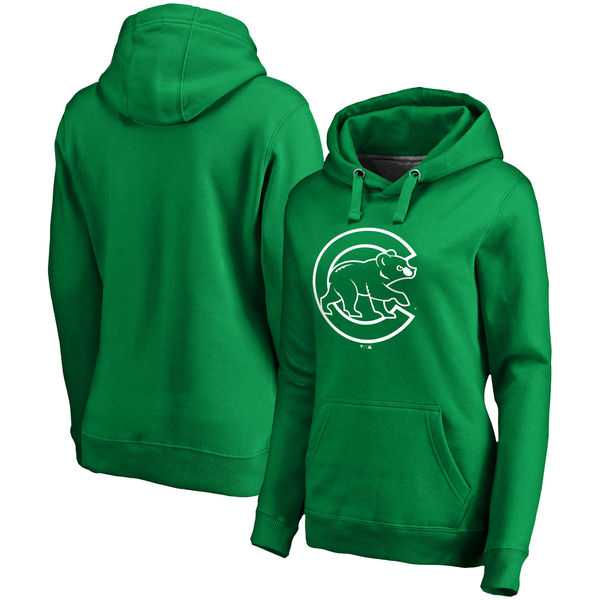 Women Chicago Cubs Fanatics Branded Green St. Patrick's Day White Logo Pullover Hoodie,We sell and wholesale Women Chicago Cubs Fanatics Branded Green St. Patrick's Day White Logo Pullover Hoodie on line form chian!